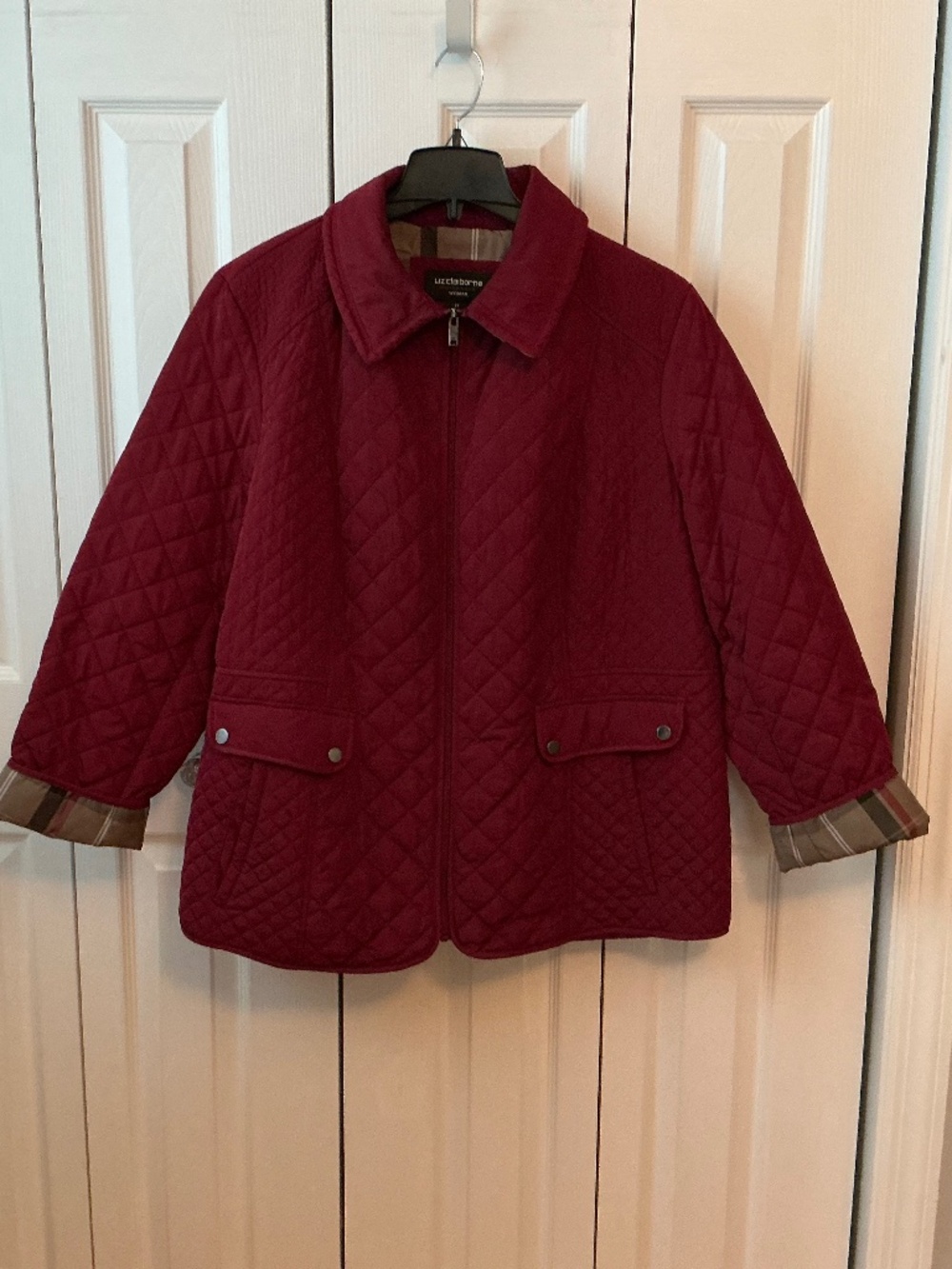 Liz Claiborne Plus Size Quilted Jacket